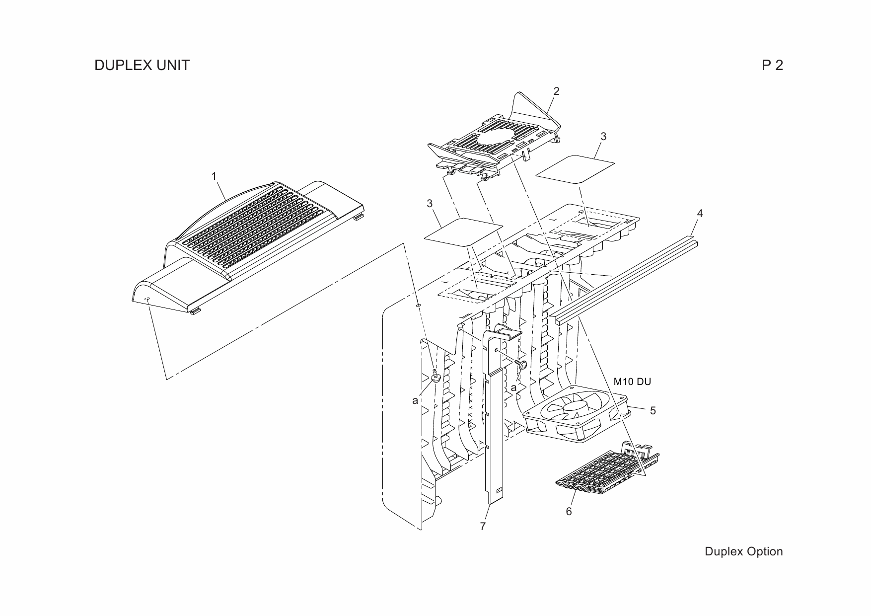 Konica-Minolta magicolor 2430DL 2450 Duplex-Option Parts Manual-3